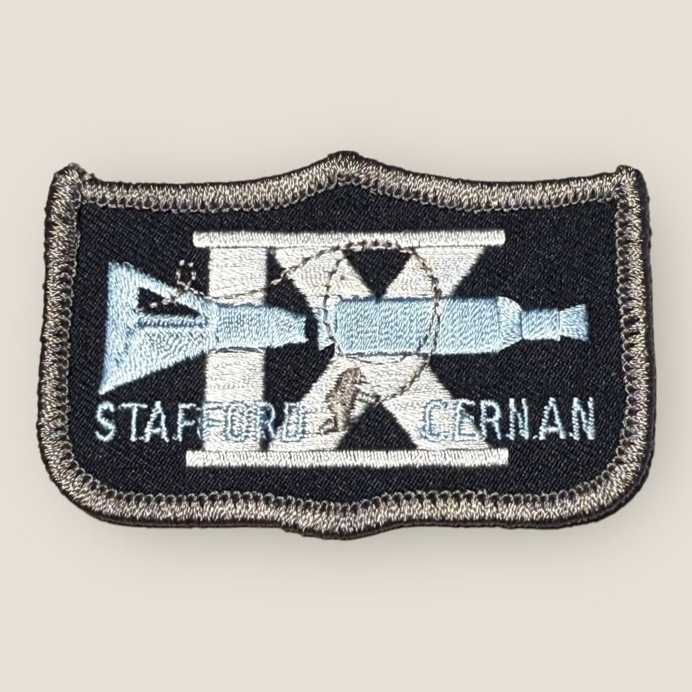Gemini IX Mission Patch Embroidered Iron-On Space Collectible Stafford Cernan